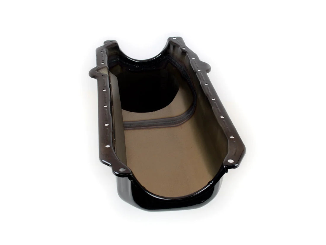 Canton Canton 16-080T Oil Pan Small Block Chevy 86 & Newer 10" Deep Sump 4X4 Truck Pan 16-080T - Back View