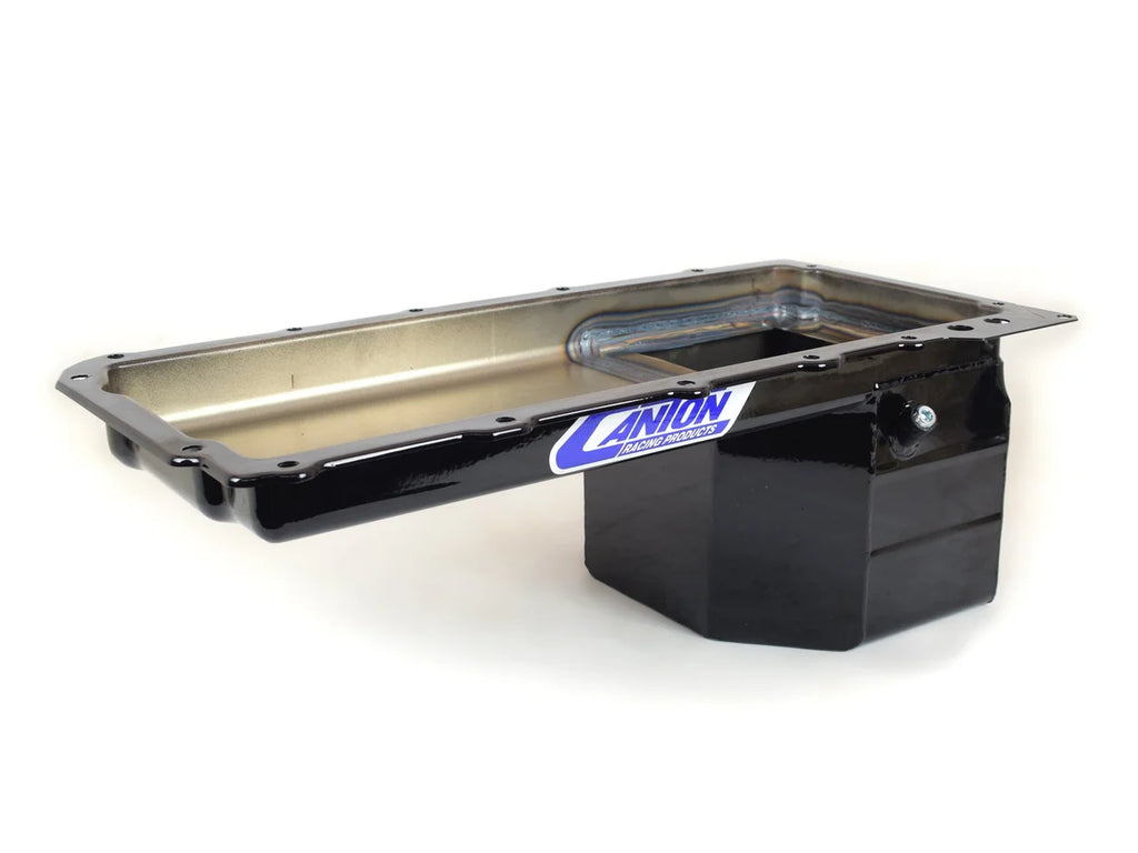 Canton Canton 16-278 Oil Pan For LS Chevy S10 Truck Conversion Black Powder Coat 16-278 - Main Product View