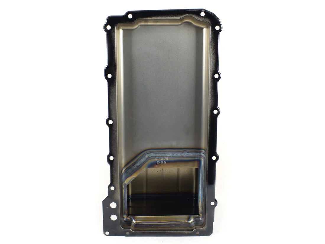 Canton Canton 16-278 Oil Pan For LS Chevy S10 Truck Conversion Black Powder Coat 16-278 - Side View