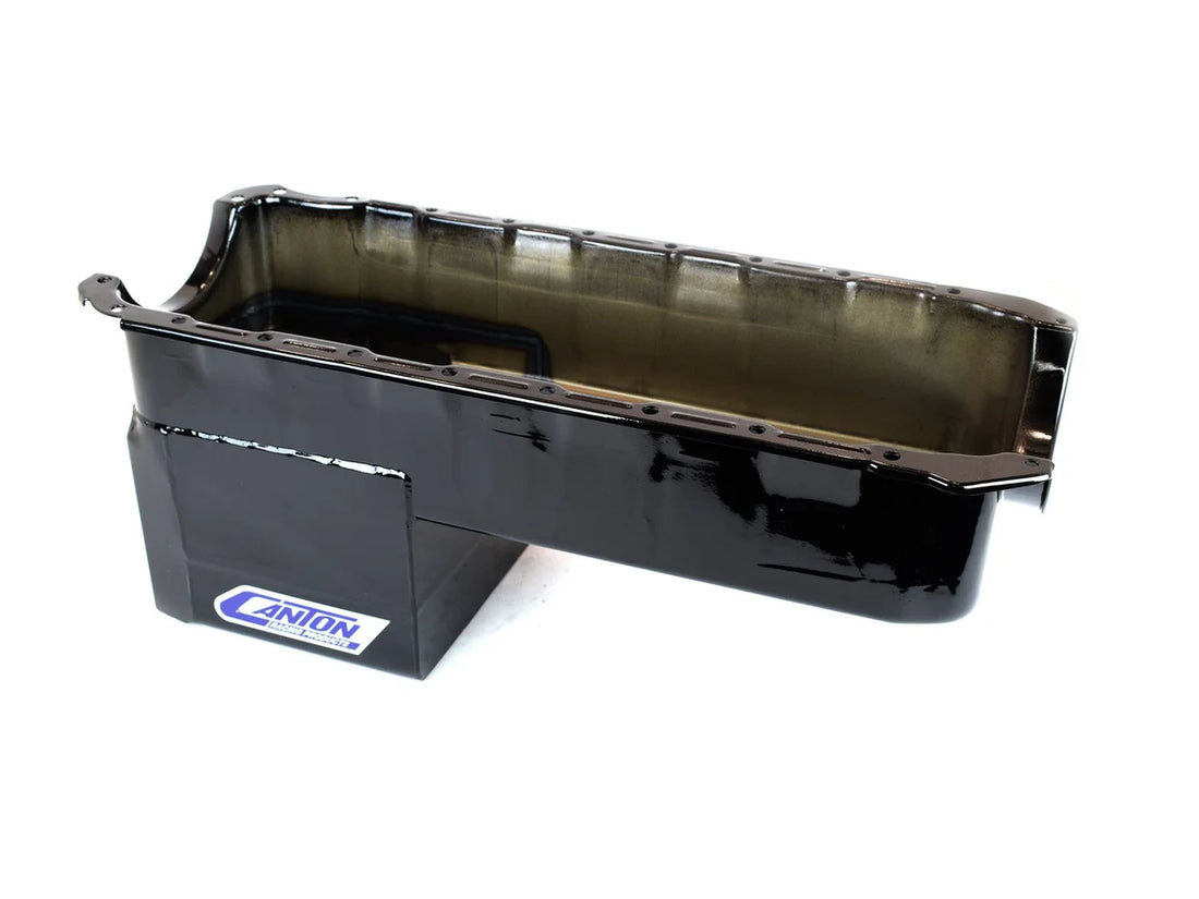Canton Canton 16-330 Oil Pan For Big Block Chevy Mark 4 Deep Sump 4X4 Truck Pan 16-330 - Back View