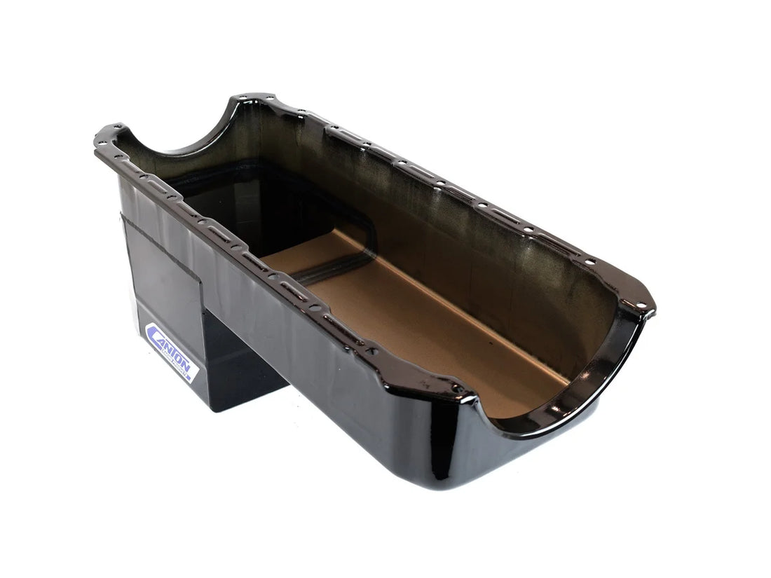 Canton Canton 16-330 Oil Pan For Big Block Chevy Mark 4 Deep Sump 4X4 Truck Pan 16-330 - Installation View