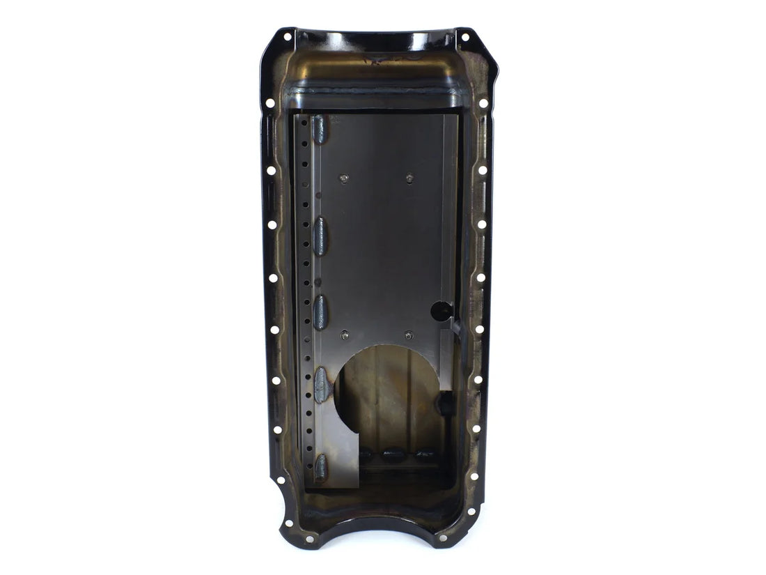 Canton Canton 18-300 Oil Pan For Big Block Chevy Mark 4 Full Length Sump Marine Oil Pan 18-300 - Back View