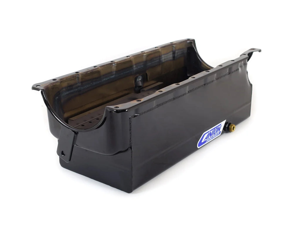 Canton Canton 18-302 Oil Pan Big Block Chevy Mark 5 Gen 6 Full Length Sump Marine Pan 18-302 - Side View