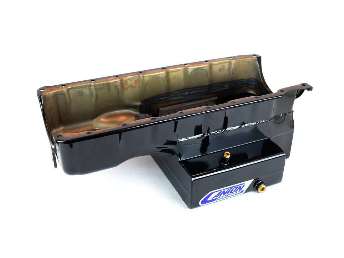 Canton Canton 18-362 Oil Pan For Big Block Chevy Mark 5 Gen 6 Marine 10 Qt Oil Pan 18-362 - Side View