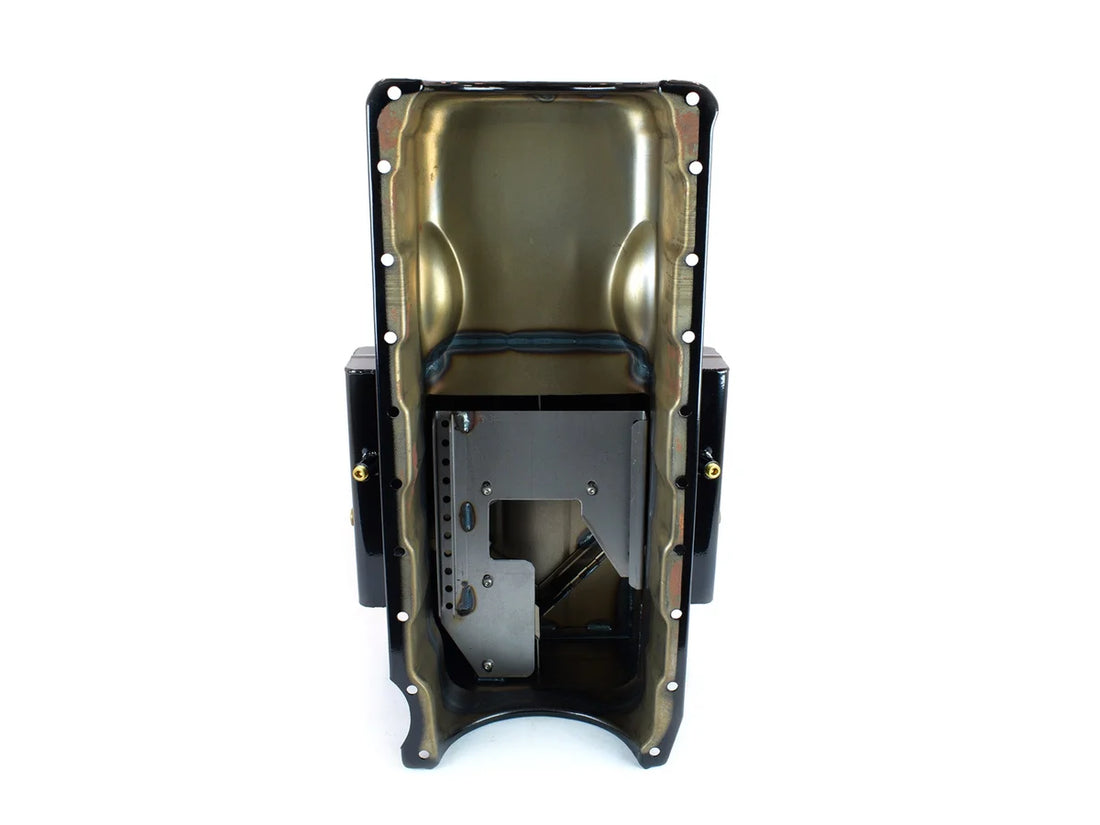 Canton Canton 18-362 Oil Pan For Big Block Chevy Mark 5 Gen 6 Marine 10 Qt Oil Pan 18-362 - Back View