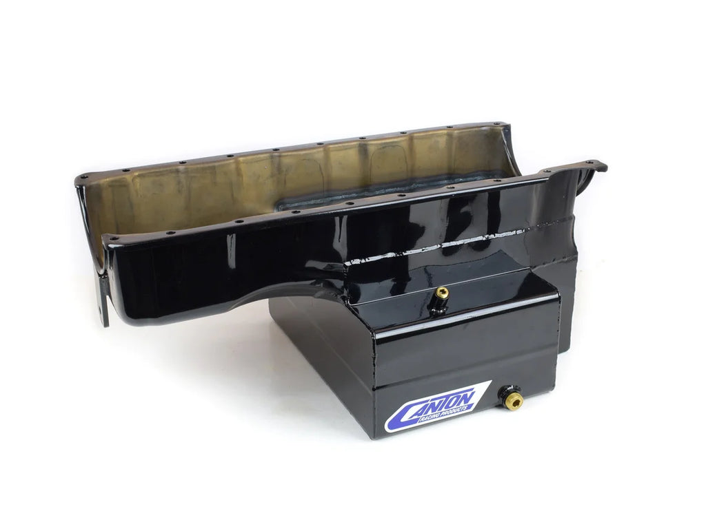 Canton Canton 18-372 Oil Pan Big Block Chevy Mark 5 Gen 6 High Capacity 14Qt Marine Pan 18-372 - Side View
