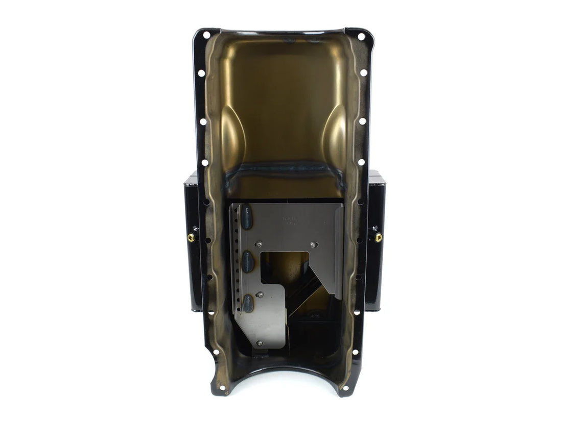 Canton Canton 18-372 Oil Pan Big Block Chevy Mark 5 Gen 6 High Capacity 14Qt Marine Pan 18-372 - Installation View