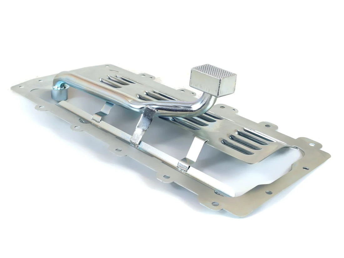 Canton Canton 20-937P36 Coyote Gen 3 Louvered Tray Pickup Combo For Oil Pan 15-736 20-937P36 - Side View