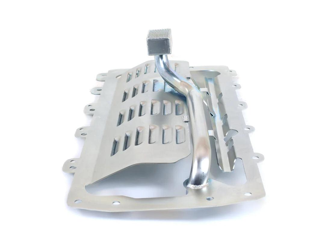 Canton Canton 20-937P36 Coyote Gen 3 Louvered Tray Pickup Combo For Oil Pan 15-736 20-937P36 - Back View