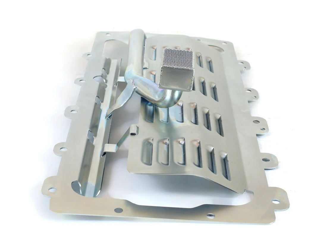 Canton Canton 20-937P36 Coyote Gen 3 Louvered Tray Pickup Combo For Oil Pan 15-736 20-937P36 - Installation View