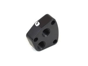 Canton Canton 22-589 Billet Aluminum Remote Oil Filter Adapter For Pontiac 22-589 - Side View