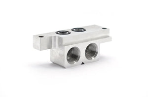 Canton Canton 22-632 Aluminum Remote Oil Filter Adapter 90 Deg For Canton Chevy LS Pans 22-632 - Main Product View