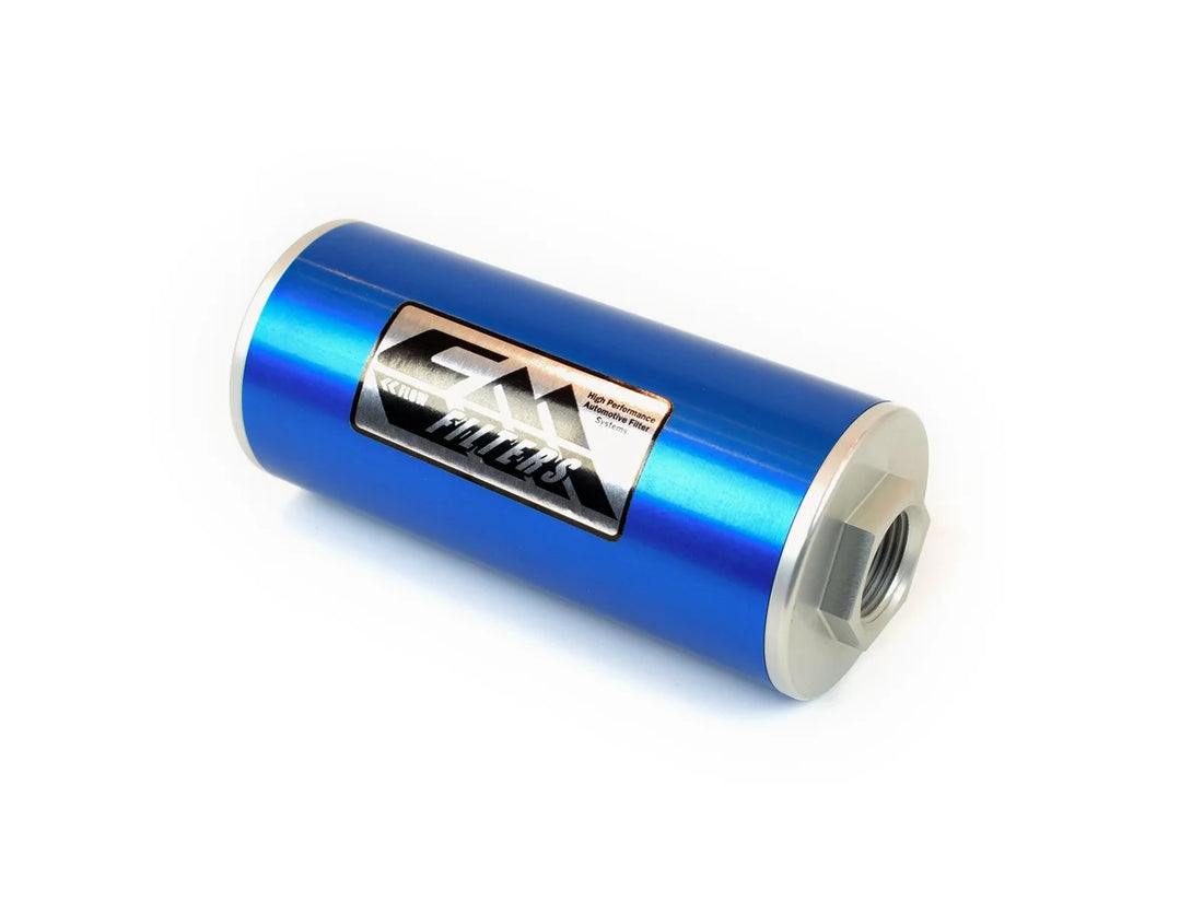Canton Canton 25-116 Alum CM Oil Filter 6" Inline 1-1/16" -12 Straight O-Ring Ports 25-116 - Side View
