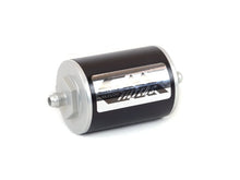 Load image into Gallery viewer, Canton Canton 25-908 CM Fuel Filter 4 Inch EFI Inline 16mm Ports 1 Micron 25-908 - Side View
