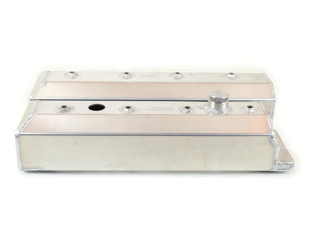 Canton Canton 65-206 Valve Covers For Small Block Chevy 93-97 F Body Fabbed Aluminum 65-206 - Back View