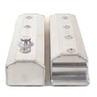 Load image into Gallery viewer, Canton Canton 65-208 Valve Covers For Small Block Chevy LT1 Corvette 92-96 Fabbed Alum 65-208 - Side View