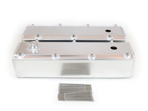 Canton Canton 65-386 Valve Covers Big Block Ford 429/460 Fab Alum W/ Fill & PCV Ports 65-386 - Main Product View