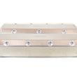 Load image into Gallery viewer, Canton Canton 65-400 Valve Covers For Big Block Chevy Fabricated Aluminum With Hardware 65-400 - Back View