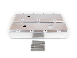 Canton Canton 65-401 Valve Covers For Big Block Chevy Fab Alum With Fill and PCV Ports 65-401 - Main Product View