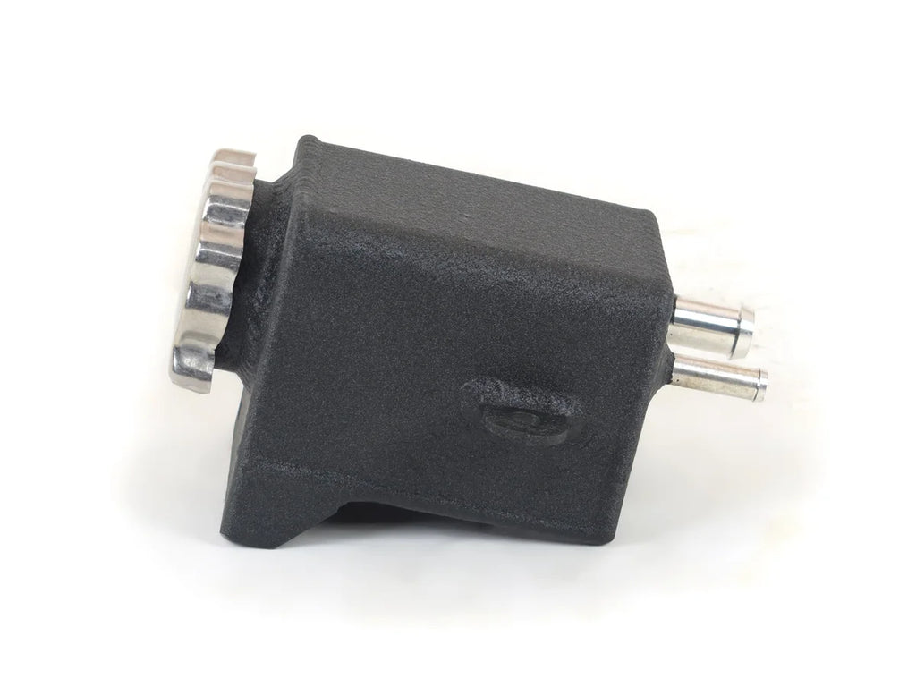 Canton Canton 77-232BLK Aluminum Power Steering Tank For Ford Mustang 99-04 Black 77-232BLK - Side View