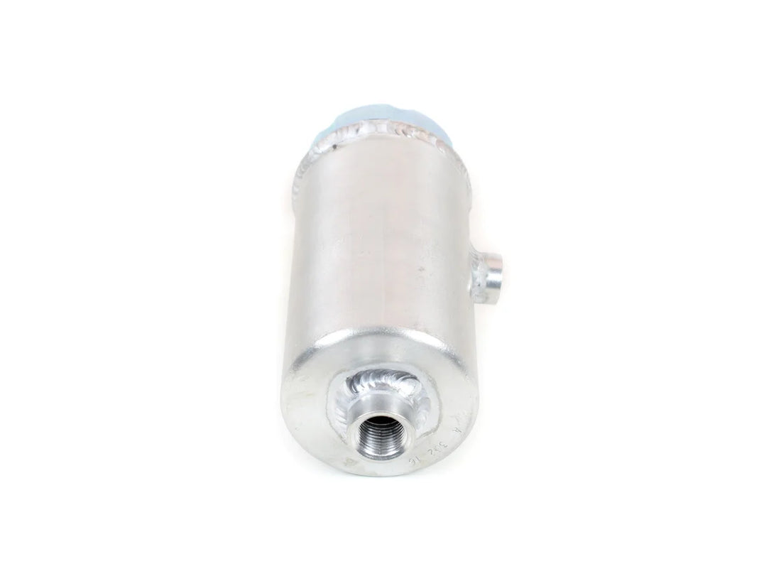 Canton Canton 77-250 Aluminum Power Steering Tank Universal 1/2" NPT and 3/8" NPT Ports 77-250 - Back View