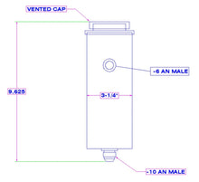 Load image into Gallery viewer, Canton Canton 77-253 Power Steering Tank Universal High Capacity -10AN &amp; - 6AN Fittings 77-253 - Additional View 5