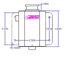 Load image into Gallery viewer, Canton Canton 80-200C Aluminum Expansion Fill Tank, Universal 1.75 Qt. Chamfered Style 80-200C - Additional View 5