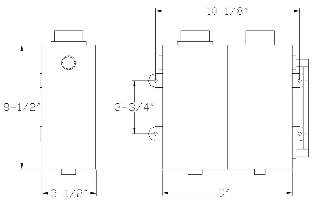 Canton Canton 80-203 2qt Expansion Tank with Integrated 2 qt Recovery Tank 80-203 - Additional View 5