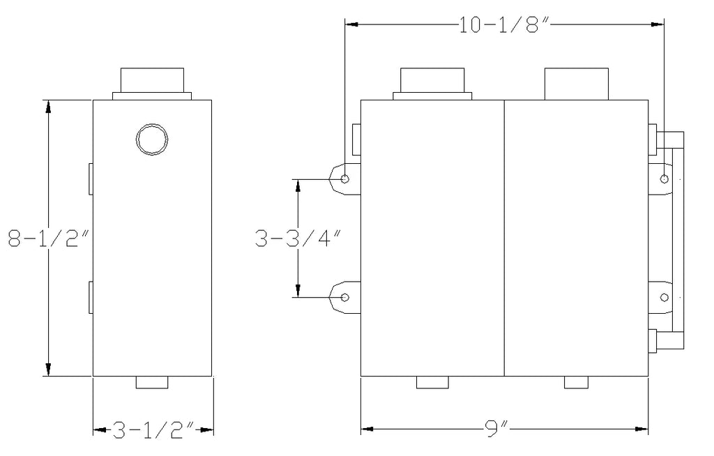 Canton Canton 80-203 2qt Expansion Tank with Integrated 2 qt Recovery Tank 80-203 - Additional View 5