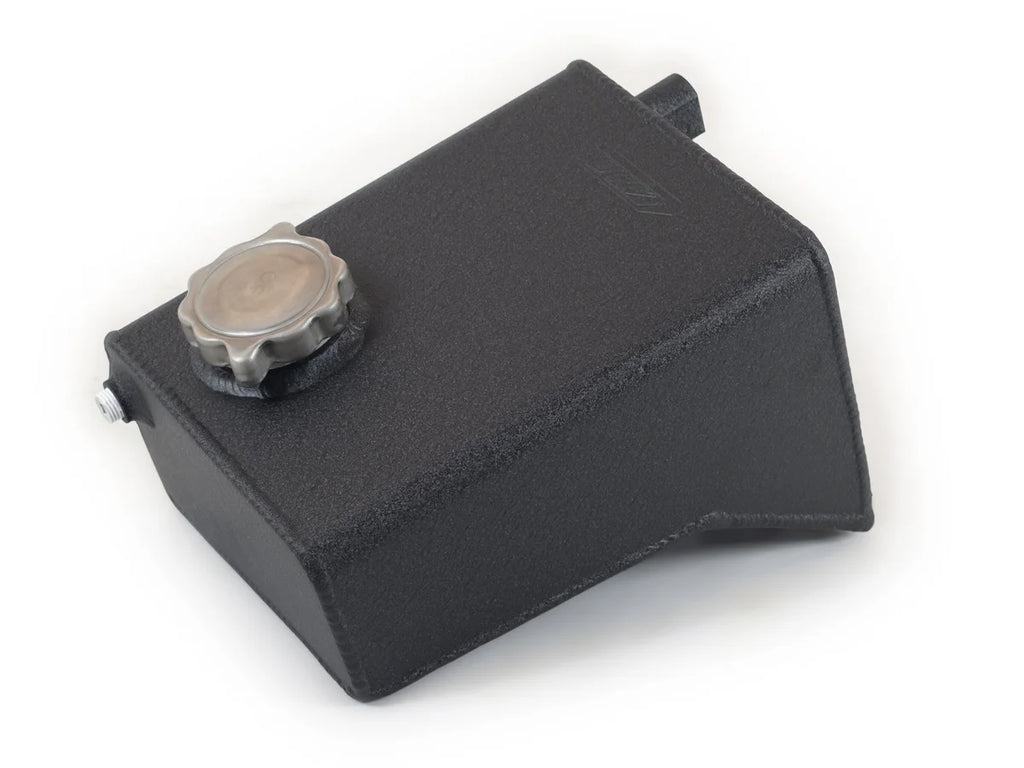 Canton Canton 80-218BLK Aluminum Expansion Tank For 78-88 GM G Body Black Powdercoat 80-218BLK - Back View