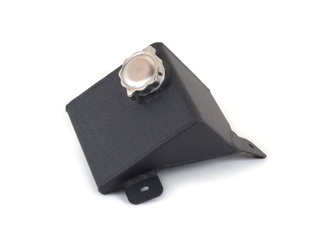 Canton Canton 80-223BLK Aluminum Expansion Tank For 82-92 GM F Body Black Powdercoat 80-223BLK - Back View