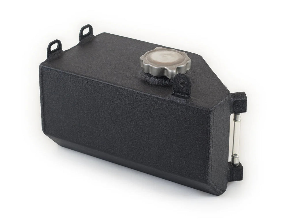 Canton Canton 80-224BLK Alum Expansion Tank For 84-96 Corvette Black Powdercoat 80-224BLK - Back View
