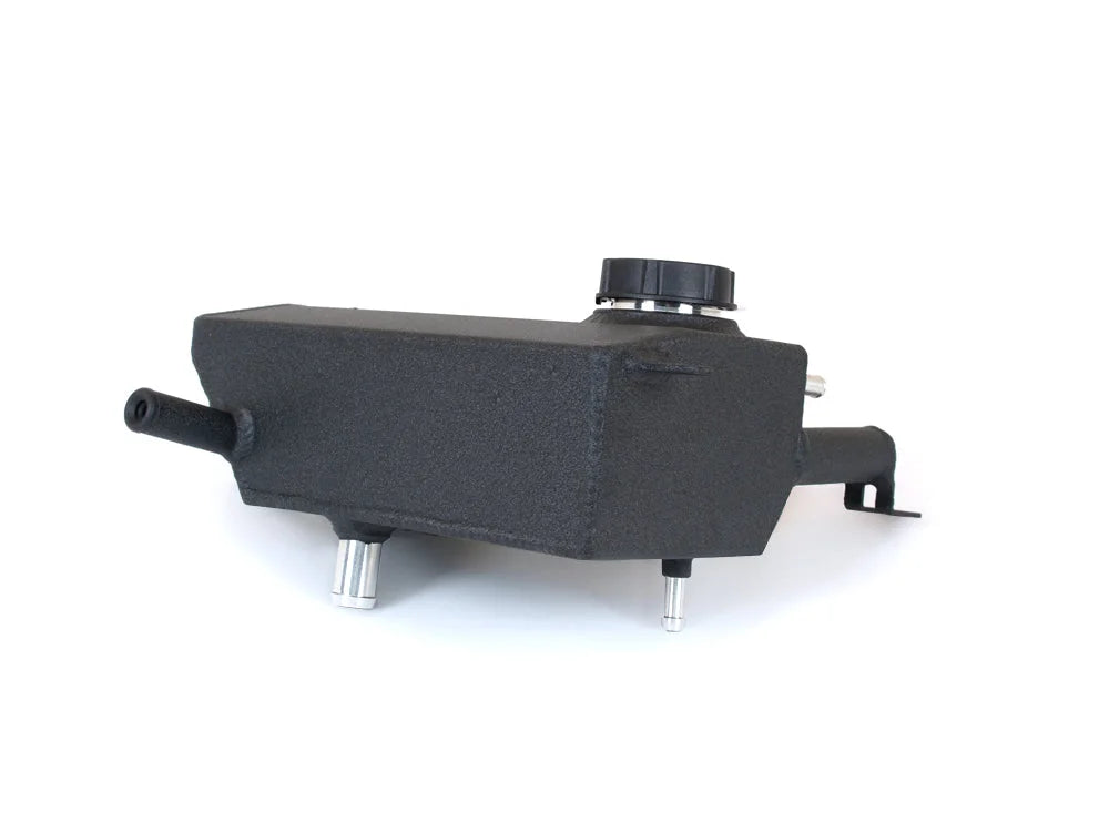 Canton Canton 80-227BLK Alum Coolant Expansion Tank For C7 Corvette Black Powder coat 80-227BLK - Side View