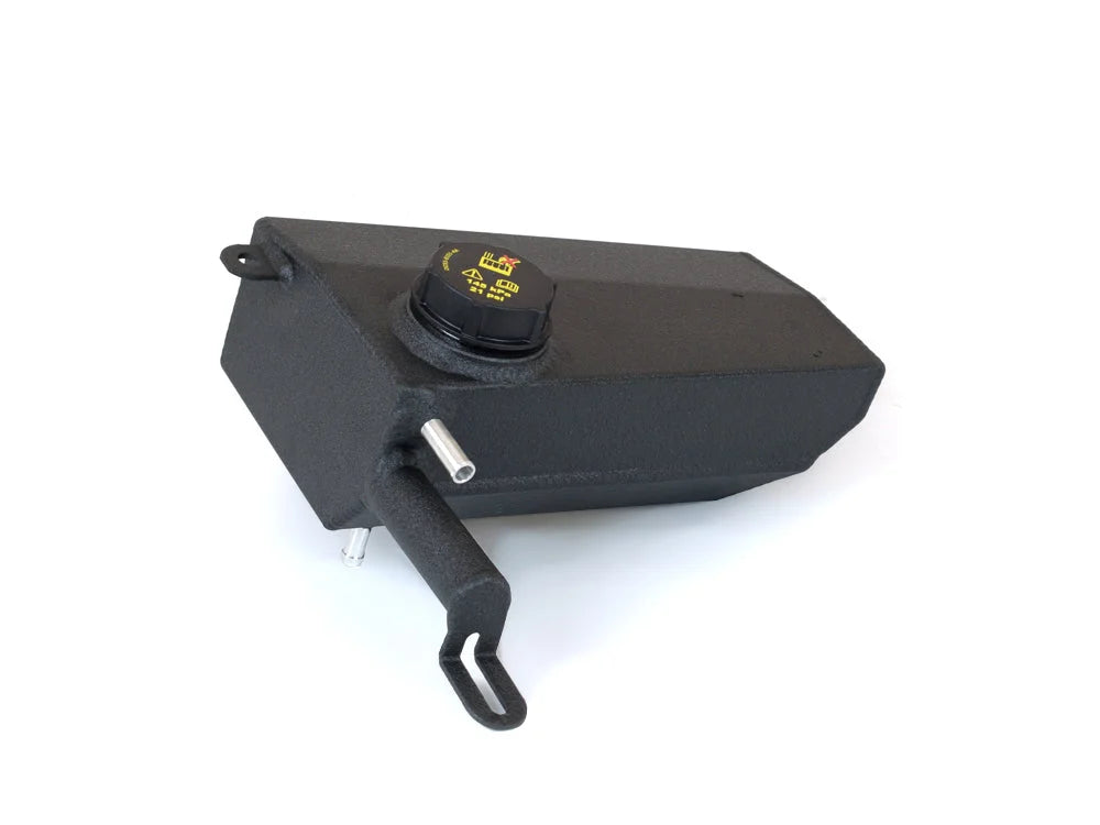 Canton Canton 80-227BLK Alum Coolant Expansion Tank For C7 Corvette Black Powder coat 80-227BLK - Back View