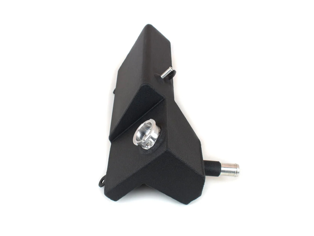 Canton Canton 80-232BLK Aluminum Expansion Coolant Tank For 1996-2004 Mustang Black 80-232BLK - Side View