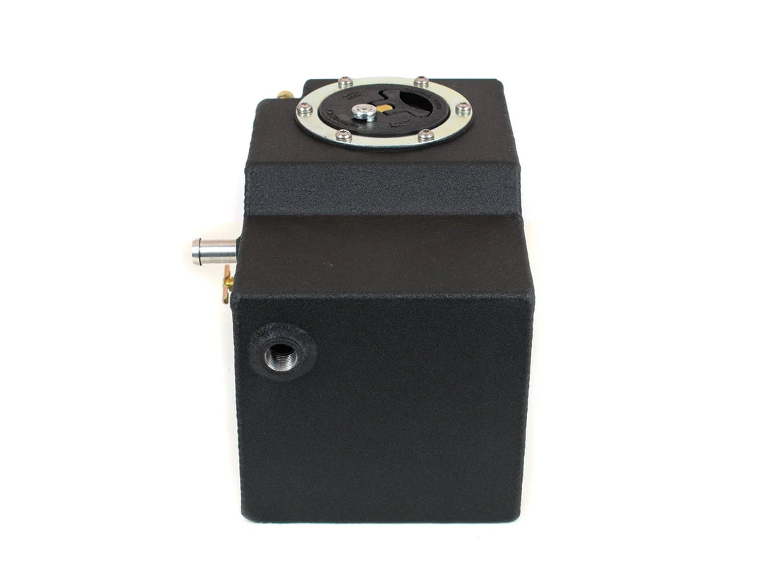 Canton Canton 80-235NDBLK Supercharger Tank 1996-2004 Mustang Battery Box Style Black 80-235NDBLK - Side View