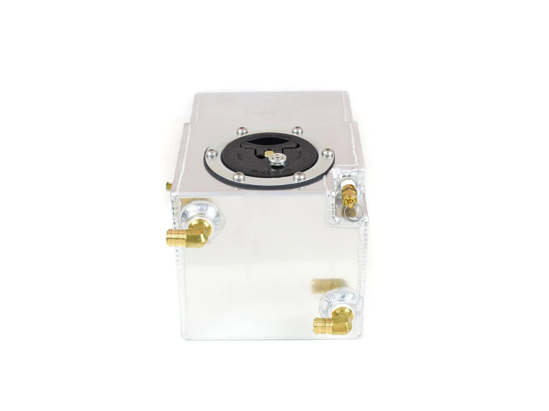 Canton Canton 80-237ND Aluminum Supercharger Tank 2005-2010 Mustang Battery Box Style 80-237ND - Back View