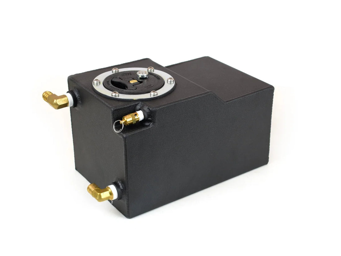 Canton Canton 80-237NDBLK Supercharger Tank 05-10 Mustang Battery Box Style Black 80-237NDBLK - Side View