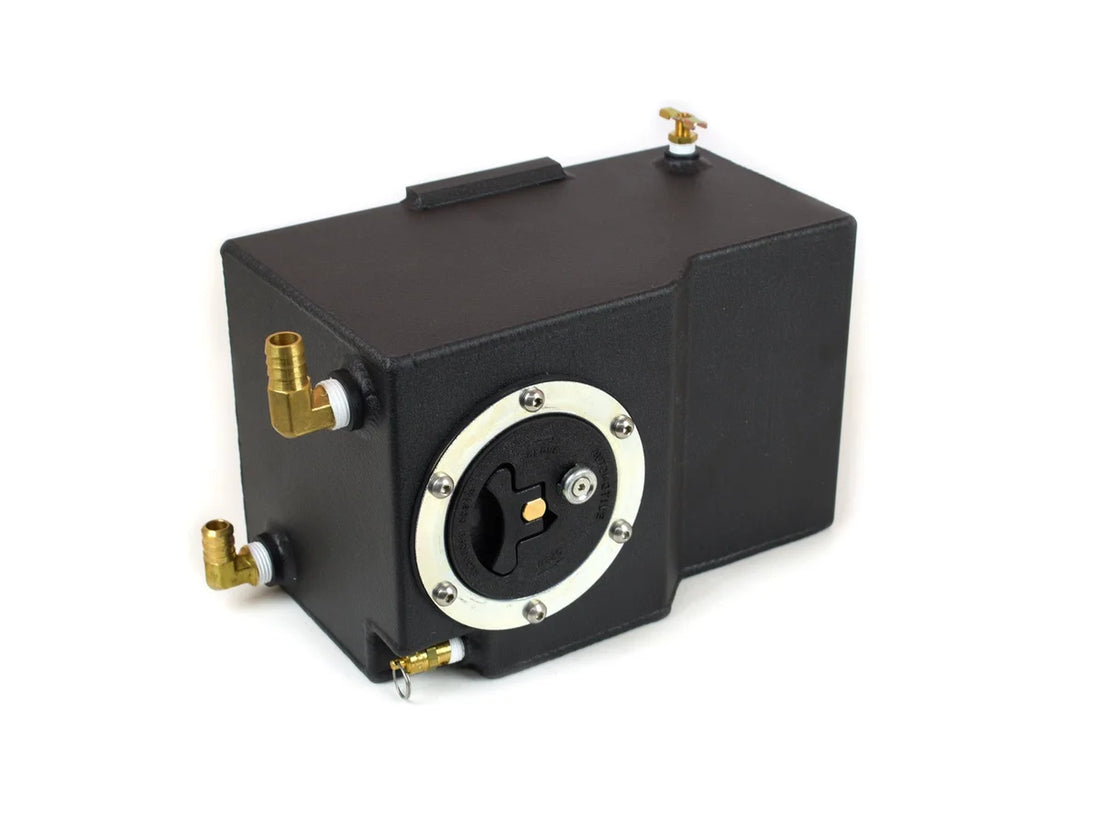 Canton Canton 80-237NDBLK Supercharger Tank 05-10 Mustang Battery Box Style Black 80-237NDBLK - Back View