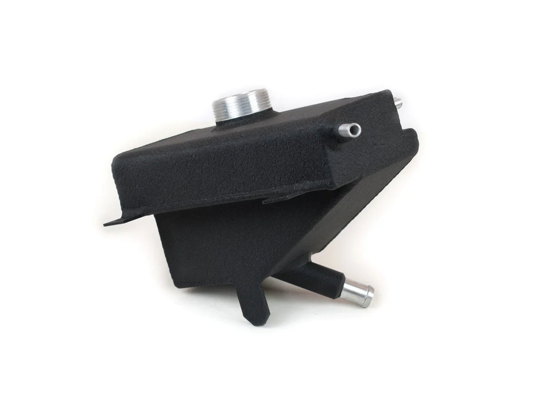 Canton Canton 80-246SBLK Expansion Tank 2011-Up Mustang Rad Cap Style Black Powdercoat 80-246SBLK - Side View