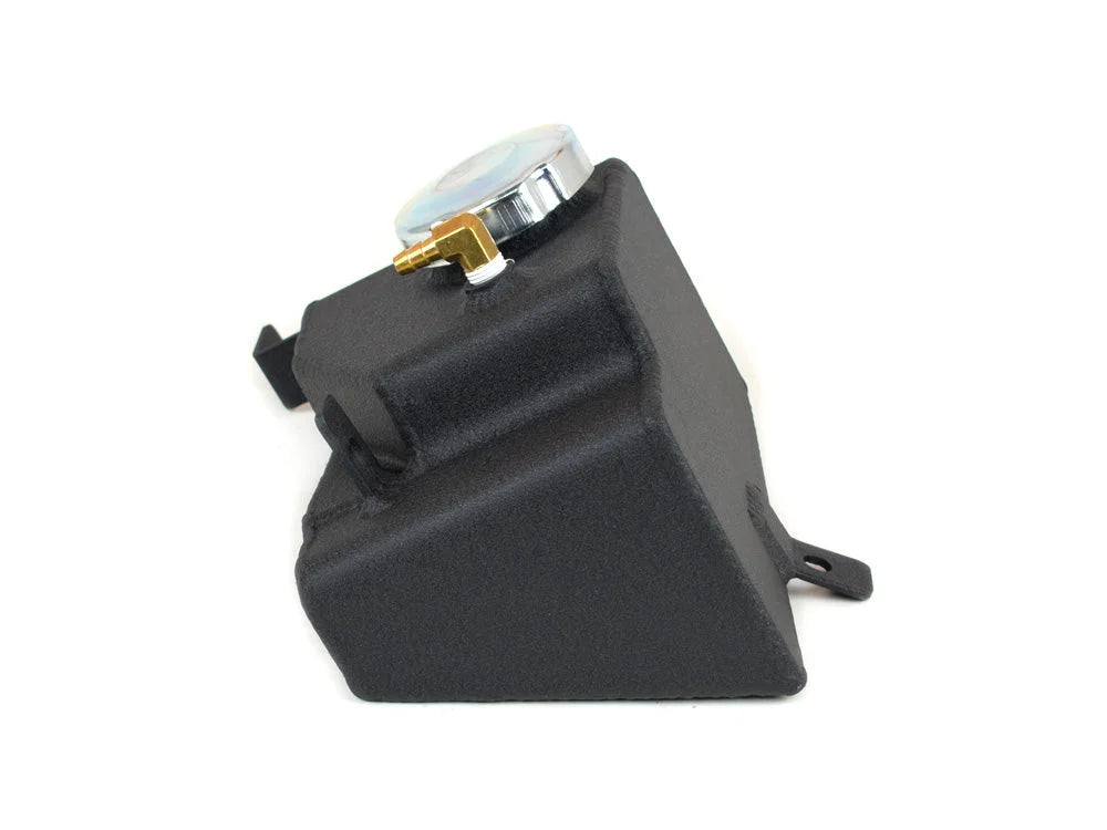 Canton Canton 80-275BLK Aluminum Coolant Tank 1990-1997 Mazda Miata Black Powdercoat 80-275BLK - Side View