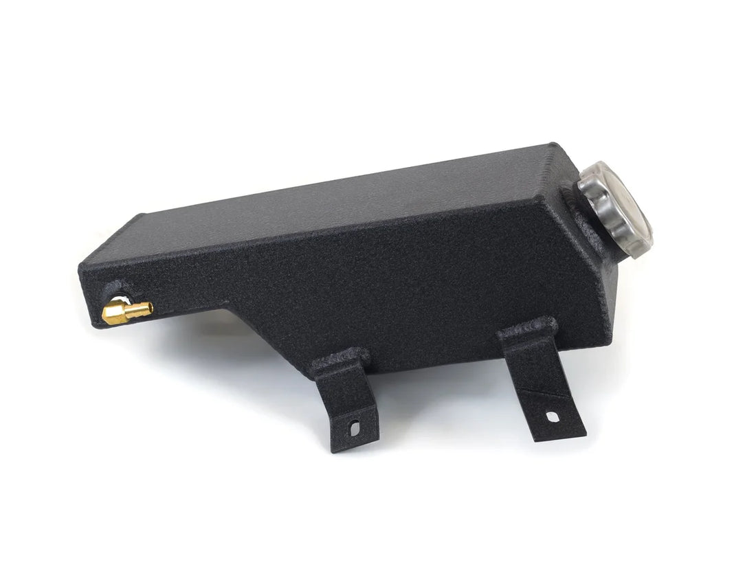 Canton Canton 80-290BLK Aluminum Coolant Tank 1981-1995 Jeep Cj & Wrangler Black 80-290BLK - Back View