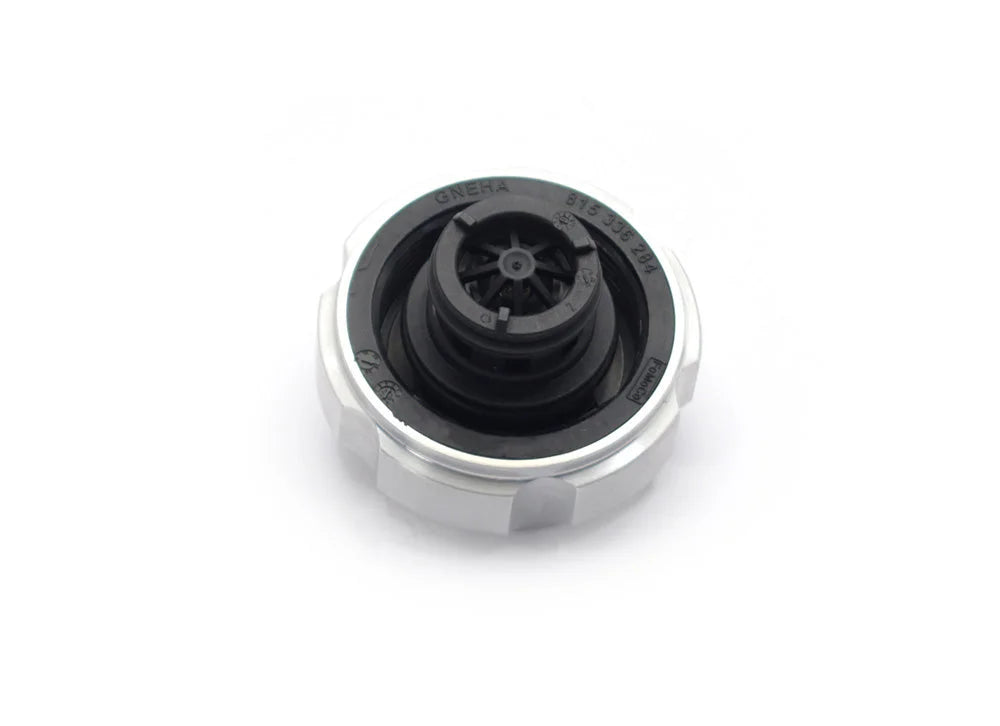 Canton Canton 81-247 Aluminum Coolant Cap Billet Scalloped Style Mustang 2015 and Newer 81-247 - Side View