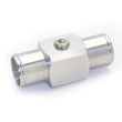 Load image into Gallery viewer, Canton Canton 81-302 Aluminum Inline Coolant Acc Tube 1.5 Inch Hose 3/8 NPT Port 81-302 - Main Product View