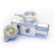 Load image into Gallery viewer, Canton Canton 81-306 Aluminum Inline Coolant Acc Tube 1.5 Inch Hose Mini Fill Neck 81-306 - Side View