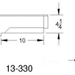 Load image into Gallery viewer, Canton Canton Oil Pan Drag Race Pan 1 Piece Seal 13-330T fits Chevy Big Block Mark 5 - Side View