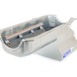 Load image into Gallery viewer, Canton Canton Oil Pan Drag Race T Sump Pan 13-100 fits Pre-1980 Chevy Small Block - Installation View