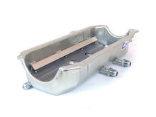 Load image into Gallery viewer, Canton Canton Oil Pan Dry Sump W Left Side Pickup Exits 12-103 fits Pre-1985 Chevy Small Block - Back View