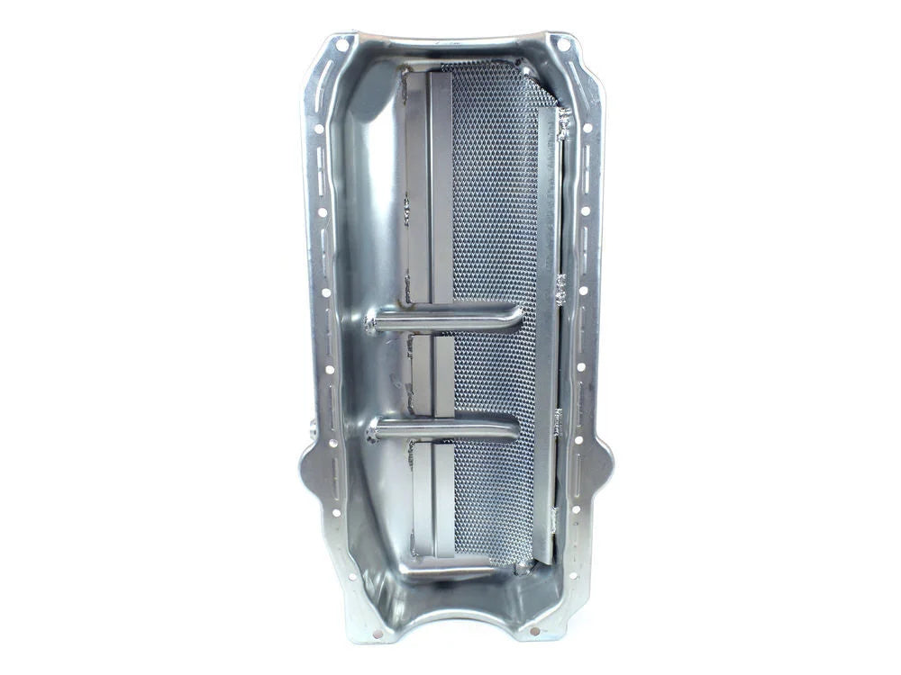 Canton Canton Oil Pan Dry Sump W Left Side Pickup Exits 12-103 fits Pre-1985 Chevy Small Block - Installation View