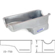 Load image into Gallery viewer, Canton Canton 15-750 Oil Pan Big Block Ford Deep Front Sump Street Pan 15-750 - Additional View 5